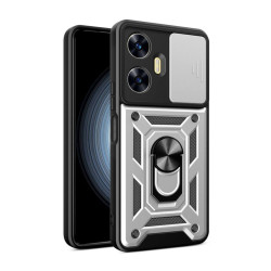 Bodycell Armor Slide Cover Case Realme C55 Silver