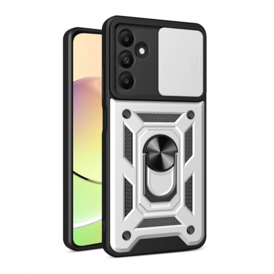 Bodycell Armor Slide Cover Case Samsung A15 4G/5G Silver