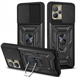 Bodycell Armor Slide Cover Case Realme 9i 5G/10 5G Black