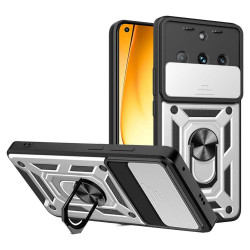 Bodycell Armor Slide Cover Case Realme 11  Pro 5G/11 Pro Plus 5G Silver