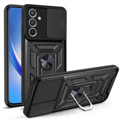 Bodycell Armor Slide Cover Case Samsung A35 Black