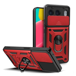 Bodycell Armor Slide Cover Case Oneplus Nord 4 5G Red