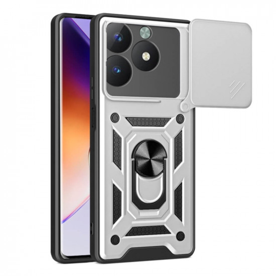 Bodycell Armor Slide Cover Case Realme C61 4G/C63 4G Silver