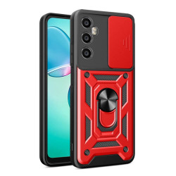 Bodycell Armor Slide Cover Case Realme C65 4G Red