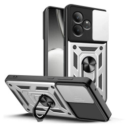 Bodycell Armor Slide Cover Case Realme GT 6 5G/GT 6T 5G Silver