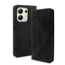 Bodycell Book Case Pu Leather Xiaomi Note 13 4G Black