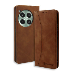 Bodycell Book Case Pu Leather Oneplus ACE 3 Pro 5G Brown