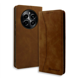 Bodycell Book Case Pu Leather Realme 13 4G Brown