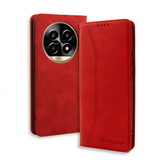 Bodycell Book Case Pu Leather Realme 13 Pro 5G/13 Pro Plus 5G Red
