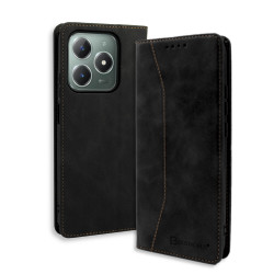 Bodycell Book Case Pu Leather Realme C61 4G/C63 4G Black