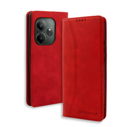 Bodycell Book Case Pu Leather Realme GT 6 5G/GT 6T 5G Red