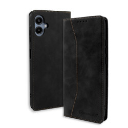 Bodycell Book Case Pu Leather Samsung A06 Black