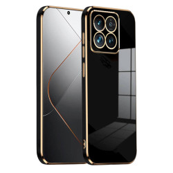 Bodycell Gold Plated Silicon Xiaomi 14 Pro Black
