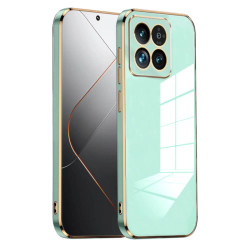 Bodycell Gold Plated Silicon Xiaomi 14 Pro Mint Green