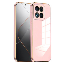 Bodycell Gold Plated Silicon Xiaomi 14 Pro Pink