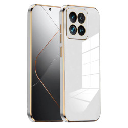 Bodycell Gold Plated Silicon Xiaomi 14 Pro White