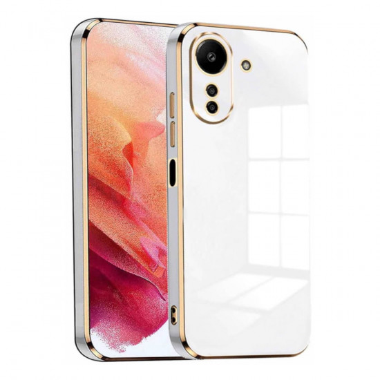 Bodycell Gold Plated Silicon Xiaomi Redmi 13C 4G/Poco C65 White