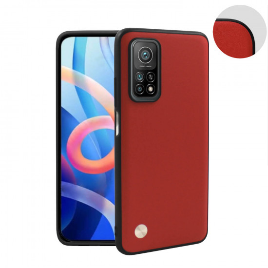 Bodycell Vegan Cover Xiaomi Mi 10T/Mi 10T Pro 5G Red