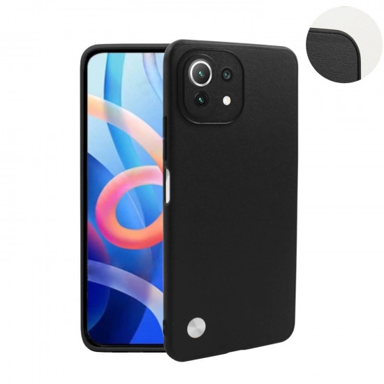 Bodycell Vegan Cover Xiaomi Mi 11 Lite Black