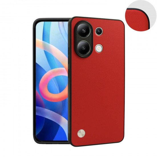 Bodycell Vegan Cover Xiaomi Note 13 4G Red