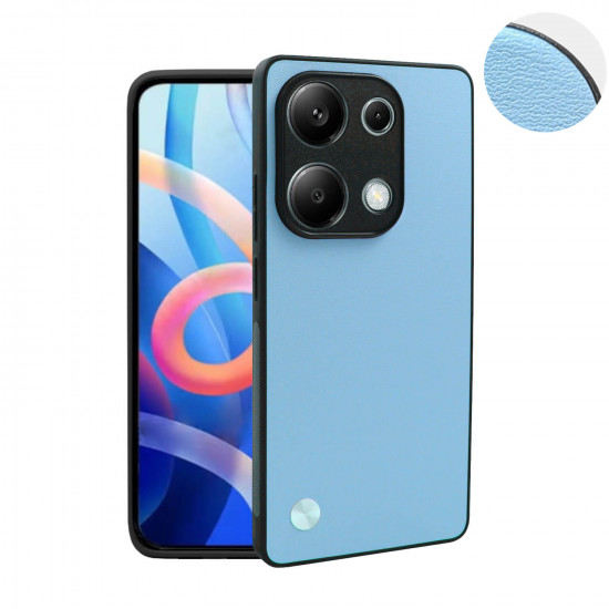 Bodycell Vegan Cover Xiaomi Note 13 Pro 4G/Poco M6 Pro Light Blue
