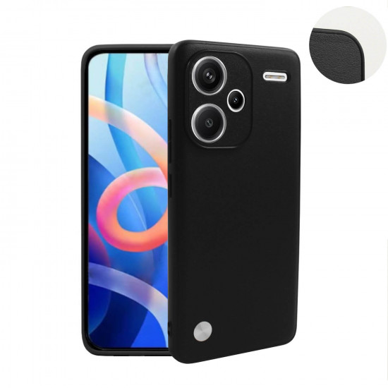 Bodycell Vegan Cover Xiaomi Note 13 Pro Plus 5G Black