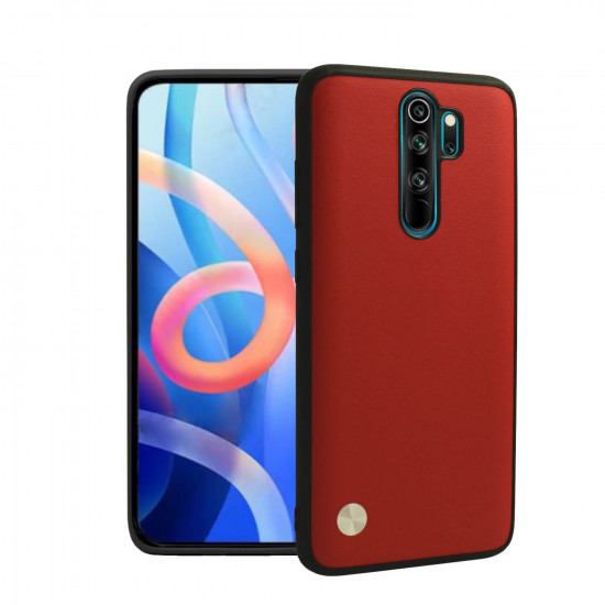 Bodycell Vegan Cover Xiaomi Note 8 Pro Red