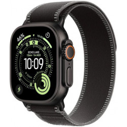 Watch Apple Watch Ultra 3 (2025) 5G 49mm Black Titanium Case with Trail Loop M/L - Black/Charcoal